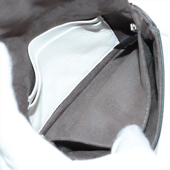 FENDI Leather Micro Monster Baguette Crossbody/Clutch Bag - Picture 6 of 11